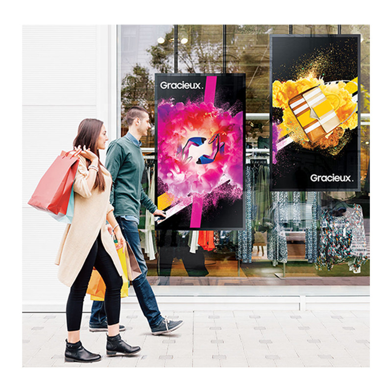 43 Inch High Brightness Window Lcd Display Module Shop Advertising