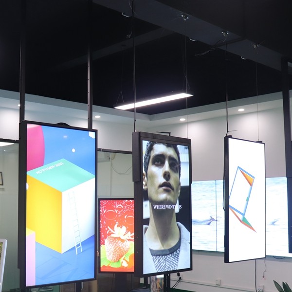 Narrow Thin Bezel Lcd Display 49 Inch Lcd Window Monitor Quiet Cooling