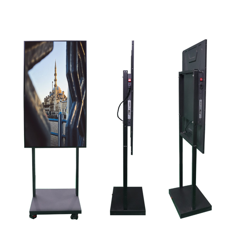 Floorstanding Window Lcd Display 3000 Nits Brightness
