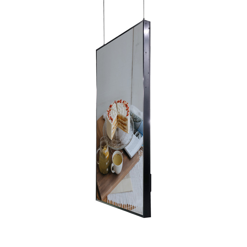 49" Double Sided Lcd Screen Wall Hanging Ips