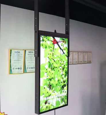 55 Inch Lcd Double Sided Display Monitor 3000Nit 700Nit Roof Hanging
