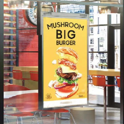 43 Inch Window Double Sided LCD Screen Panel Displays