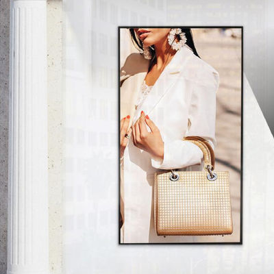 55inch Store Window Lcd Display Outdoor Window Facing Signage