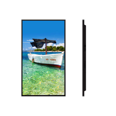 5000nits Ultra High Brightness Sunlight Readable Shop Window Digital Signage With Super Silent Fans