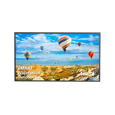55inch IP66 waterproof sun direct high brightness full outdoor tv wall