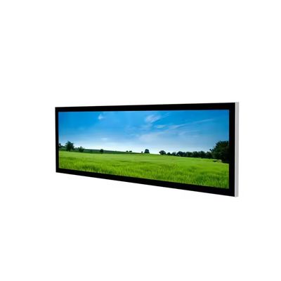 24 Inch 1920x360p 500nit~1500nits Indoor Bar Stretched LCD Display Ultra Wide Monitor