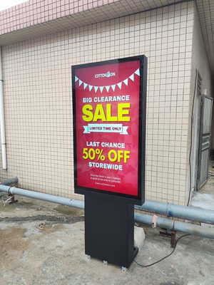 49 Inch 3500nits Outdoor LCD Display IP66 Waterproof
